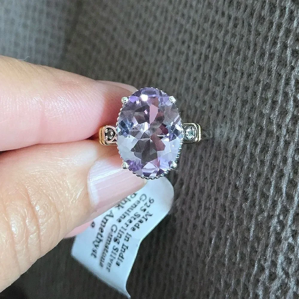 Shivam Pink🩷 Amethyst Ring💍 - NWT